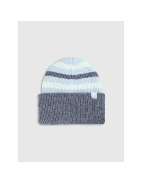Czapka beanie dziewczęca 4f 4fjwaw25acapf646-91s