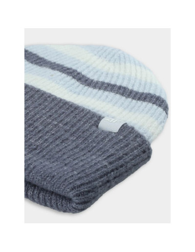 Czapka beanie dziewczęca 4f 4fjwaw25acapf646-91s