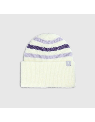 Czapka beanie dziewczęca 4f 4fjwaw25acapf646-94s