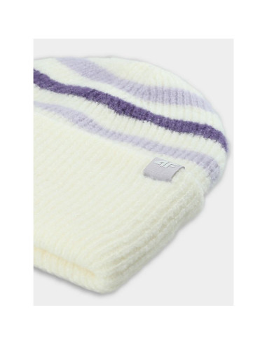 Czapka beanie dziewczęca 4f 4fjwaw25acapf646-94s