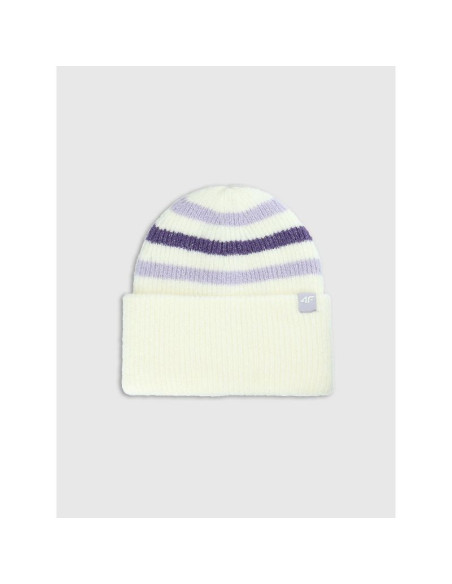 Czapka beanie dziewczęca 4f 4fjwaw25acapf646-94s