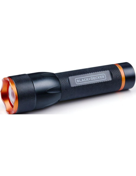 Latarka taktyczna aluminiowa 10w 500lumenów black + decker