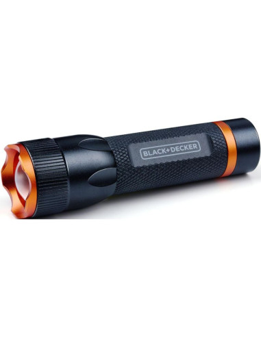 Latarka taktyczna aluminiowa 1w 60lumenów black+ decker
