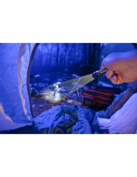 Latarka taktyczna aluminiowa 1w 60lumenów black+ decker
