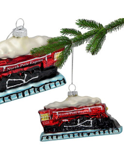 Bombka szklana formówka ekspres polarny saska gift & decor