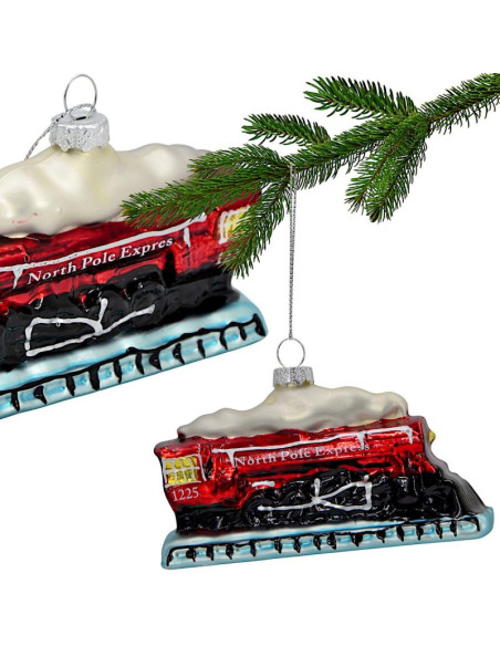 Bombka szklana formówka ekspres polarny saska gift & decor