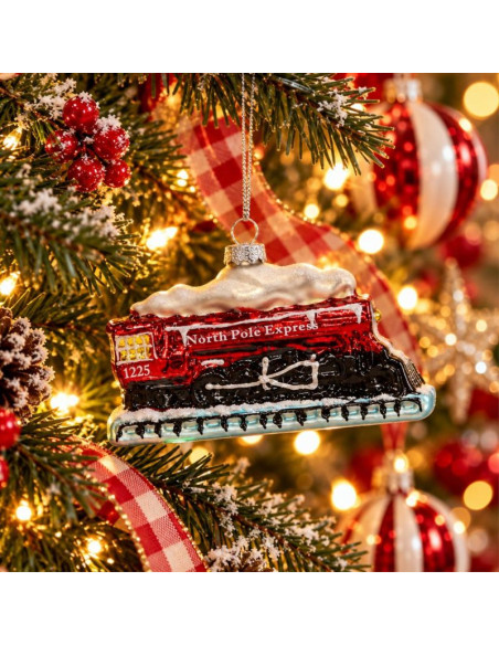 Bombka szklana formówka ekspres polarny saska gift & decor