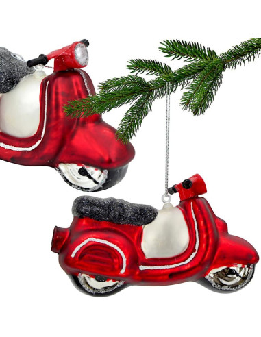 Bombka szklana formówka motor saska gift & decor