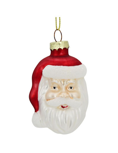 Bombka szklana formówka mikołaj saska gift & decor