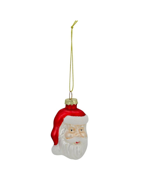Bombka szklana formówka mikołaj saska gift & decor