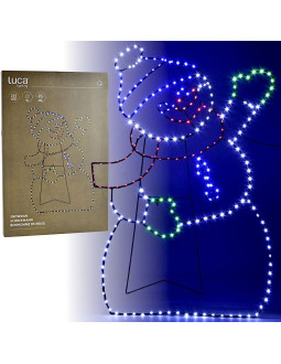 Figurka dekoracyjna bałwan 275led 79cm ip44