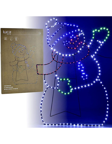 Figurka dekoracyjna bałwan 275led 79cm ip44