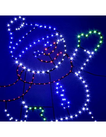 Figurka dekoracyjna bałwan 275led 79cm ip44