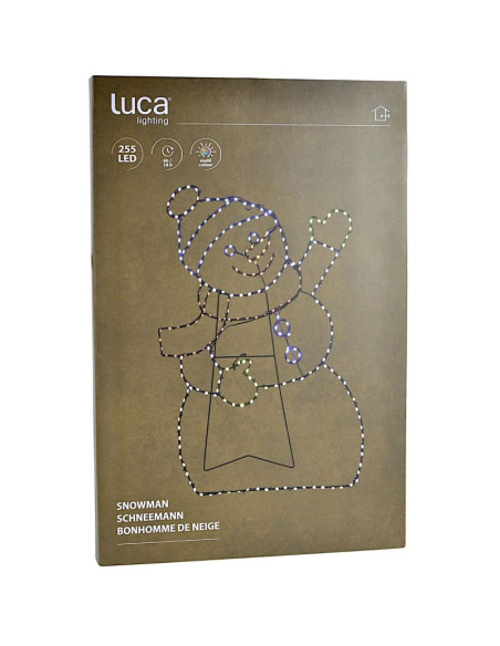Figurka dekoracyjna bałwan 275led 79cm ip44