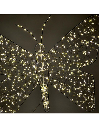 Figurka dekoracyjna motyl 600led 60cm luca