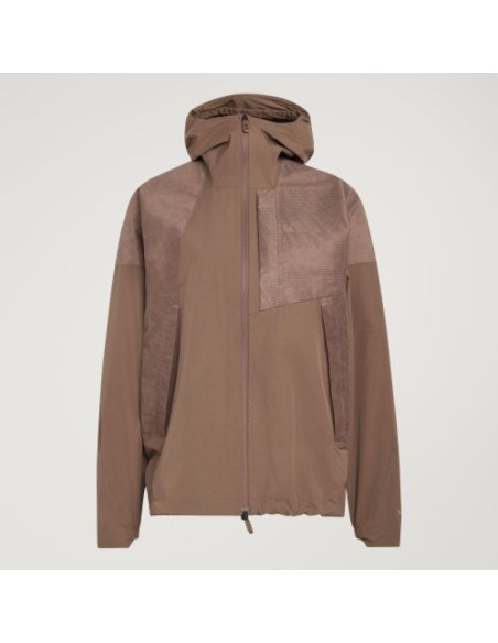 Kurtka damska adidas terrex xperior 2.5l hybrid primeknit climaproof jacket - trace brown rozmiar: s