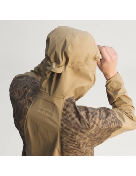 Kurtka adidas terrex xperior 2.5l hybrid primeknit climaproof jacket - cardboard rozmiar: xl