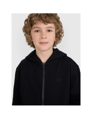 Bluza dresowa rozpinana z kapturem chłopięca 4f 4fjrmm00tswsm2481-20s