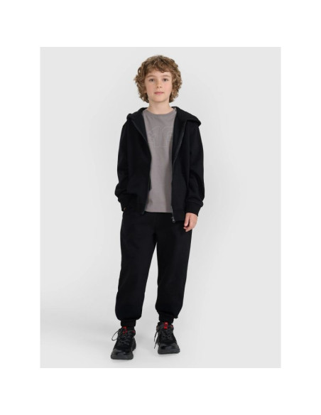 Bluza dresowa rozpinana z kapturem chłopięca 4f 4fjrmm00tswsm2481-20s