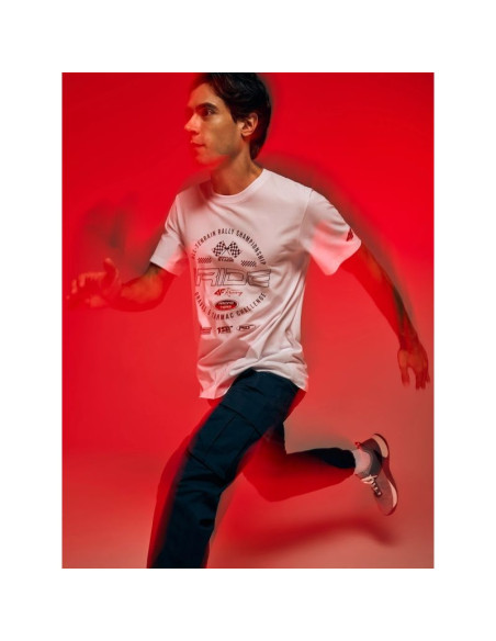 T-shirt regular z nadrukiem męski 4f 4fraw26ttshm4470-10s