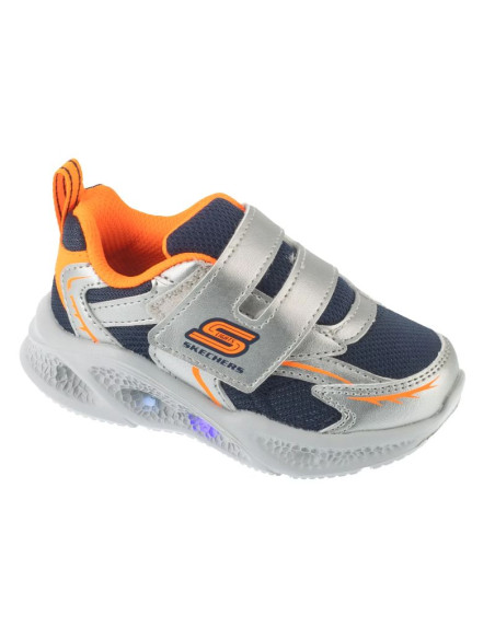 Skechers meteor-lights - glow spike 401498n-slor srebrne 22