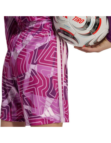 Spodenki bramkarskie dla dzieci adidas tiro 26 competition różowe kc5470