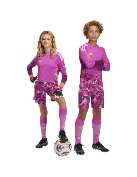 Spodenki bramkarskie dla dzieci adidas tiro 26 competition różowe kc5470