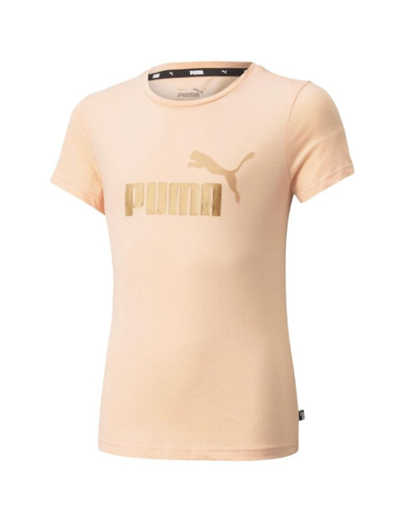 Koszulka puma ess+ logo tee jr