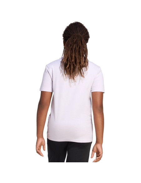 Koszulka dla dzieci adidas essentials fioletowa ks0405