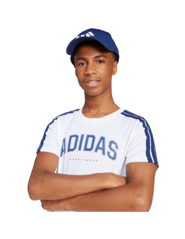Koszulka dla dzieci adidas codes collegiate graphic biała ji6674