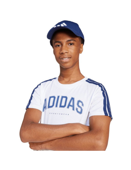 Koszulka dla dzieci adidas codes collegiate graphic biała ji6674