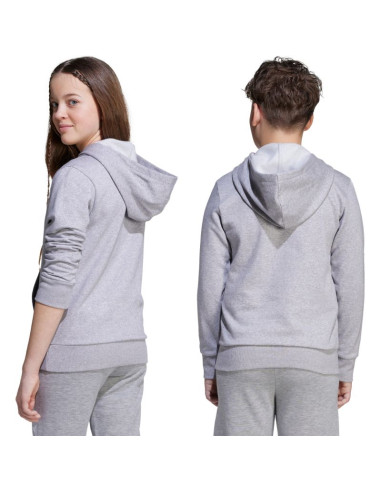 Bluza dla dzieci adidas essentials hoodie szara jv9995
