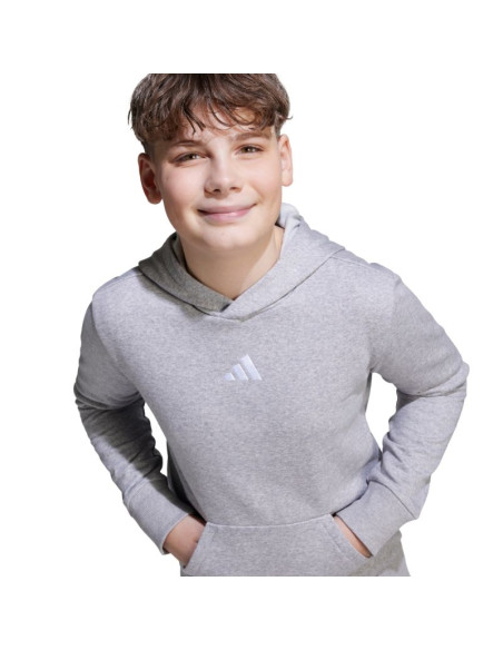 Bluza dla dzieci adidas essentials hoodie szara jv9995