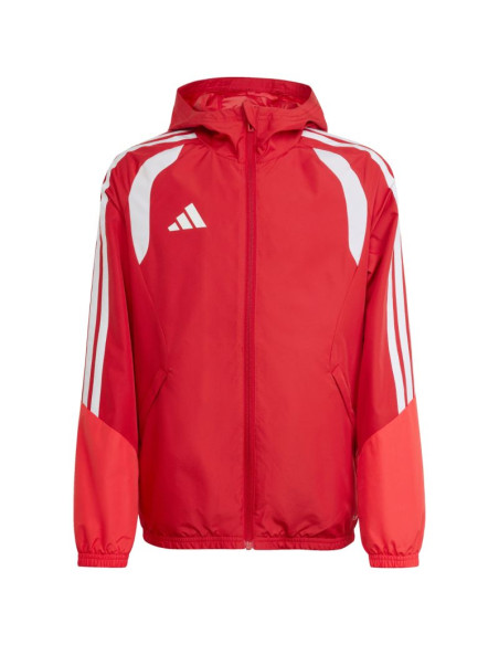 Kurtka dla dzieci adidas tiro 26 competition all weather czerwona kb0155
