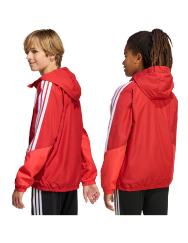 Kurtka dla dzieci adidas tiro 26 competition all weather czerwona kb0155