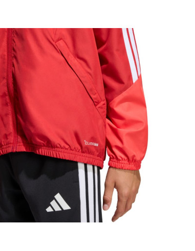 Kurtka dla dzieci adidas tiro 26 competition all weather czerwona kb0155