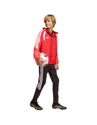 Kurtka dla dzieci adidas tiro 26 competition all weather czerwona kb0155