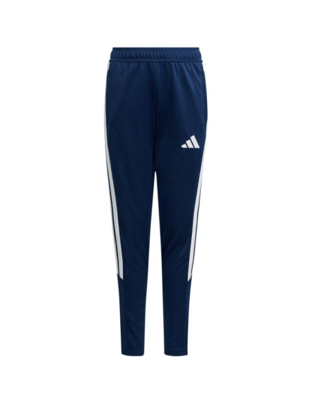 Spodnie dla dzieci adidas tiro 26 league training slim granatowee jy7118