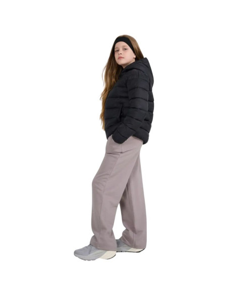 Kurtka puchowa dla dzieci 4f u0704 głęboka czerń 4fjwaw25tdjau0704 20s