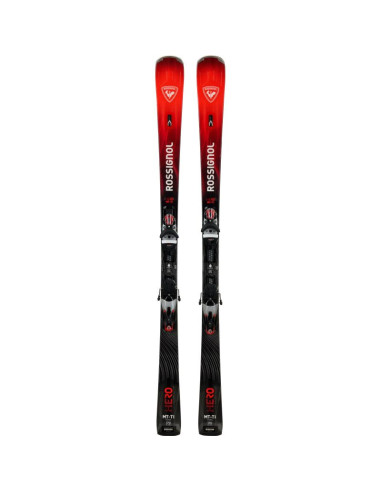 Narty rossignol hero mt ti c.a.m. + wiązania look nx 12 konect gw b80 silver red