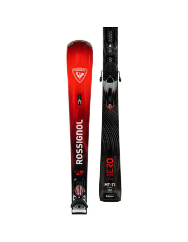 Narty rossignol hero mt ti c.a.m. + wiązania look nx 12 konect gw b80 silver red