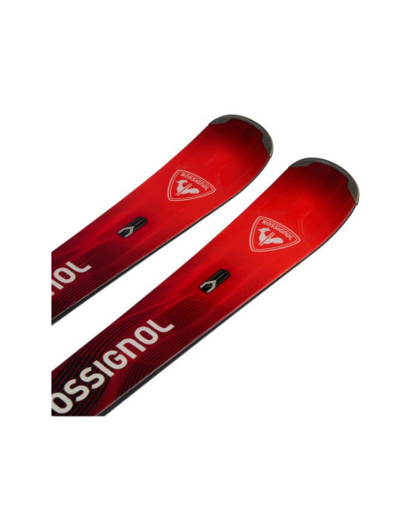 Narty rossignol hero mt ti c.a.m. + wiązania look nx 12 konect gw b80 silver red