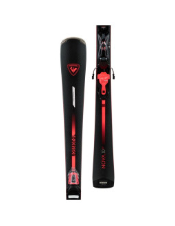 Narty damskie rossignol nova 10 + wiązanie look xpress w 11 gw b83 tonic sunset 2