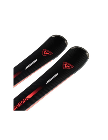 Narty damskie rossignol nova 10 + wiązanie look xpress w 11 gw b83 tonic sunset