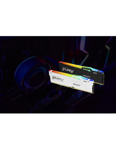 Kingston ddr5 16gb 6000mt/s cl30 dimm (kit of 2) fury beast rgb expo