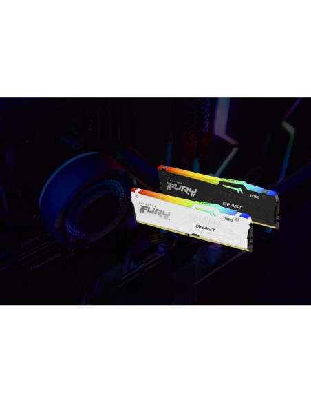 Kingston ddr5 16gb 6000mt/s cl30 dimm (kit of 2) fury beast rgb expo