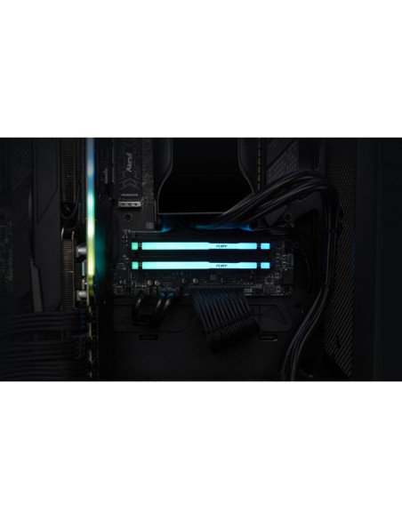 Kingston ddr5 16gb 6000mt/s cl30 dimm (kit of 2) fury beast rgb expo