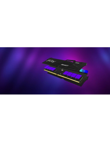 Kingston ddr5 16gb 6000mt/s cl30 dimm (kit of 2) fury beast rgb expo