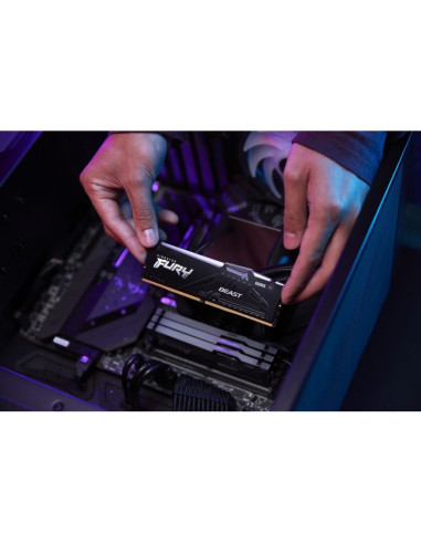 Kingston ddr5 16gb 6000mt/s cl30 dimm (kit of 2) fury beast rgb expo