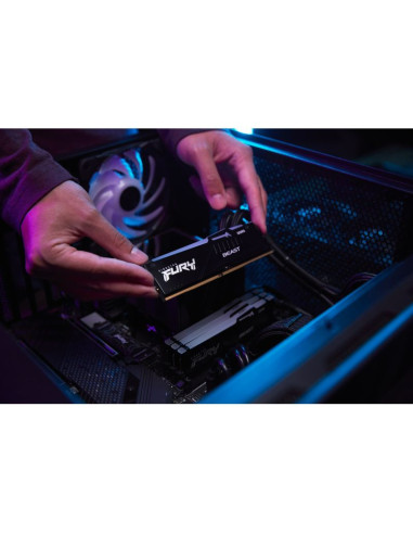 Kingston ddr5 16gb 6000mt/s cl30 dimm (kit of 2) fury beast rgb expo